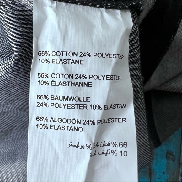 ADDITION Elle Solid Denim Capri Legging Size 14-16 - Picture 9 of 10